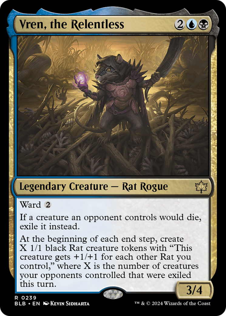 Vren, the Relentless (BLB) #239 [EN/N]