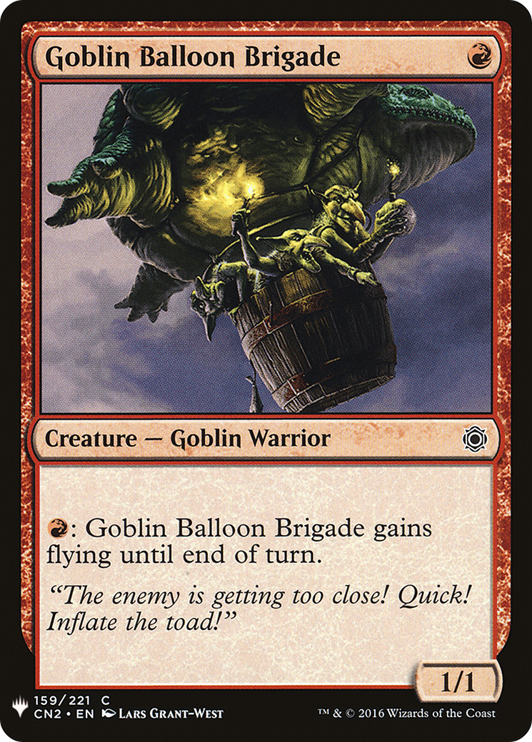 Goblin Balloon Brigade (PLST) #CN2-159 [EN/N]