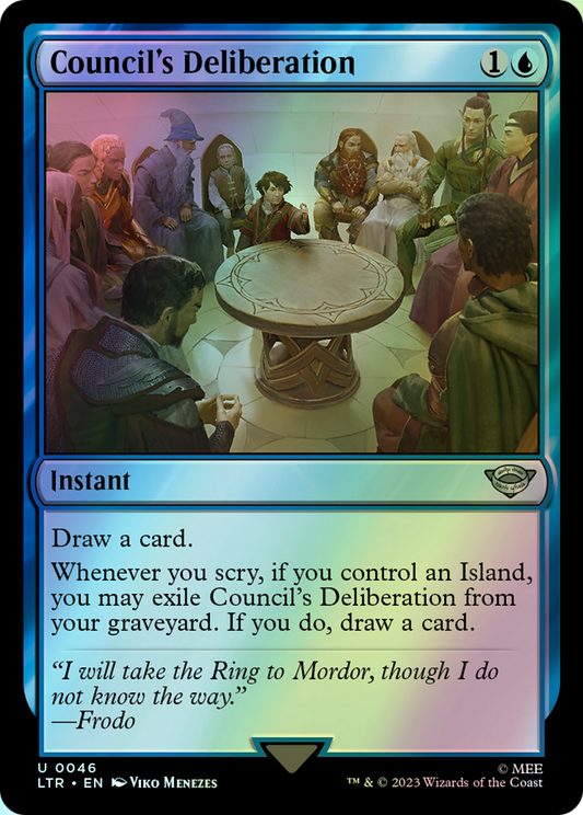 Council's Deliberation (LTR) #46 [EN/F] s/o
