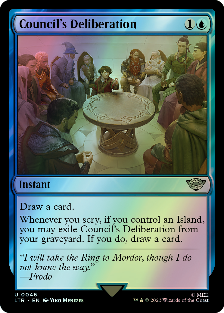 Council's Deliberation (LTR) #46 [EN/F] s/o
