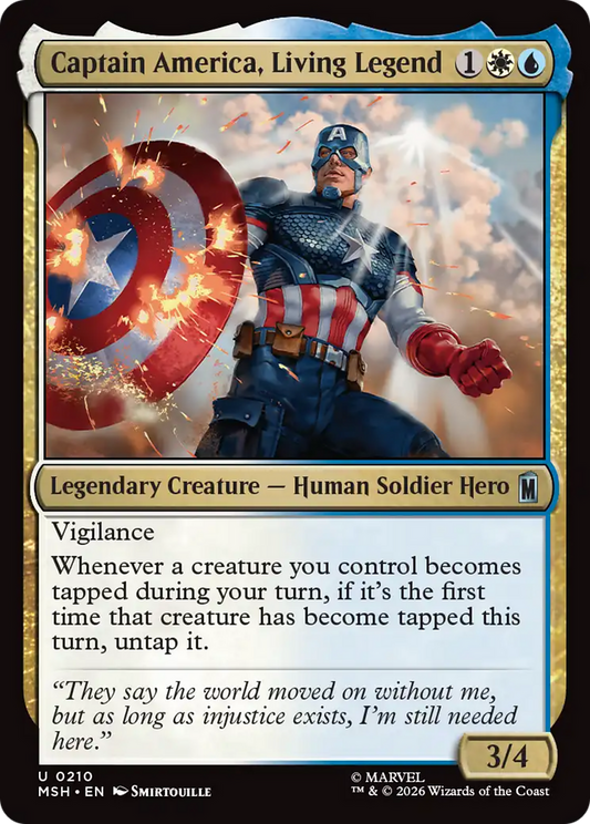 Captain America, Living Legend (MSH) #210 [EN/N]