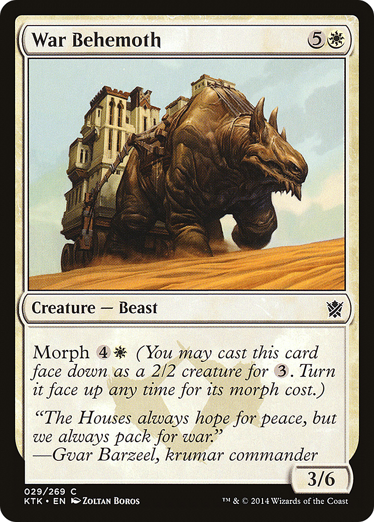 War Behemoth (KTK) #29 [EN/N]
