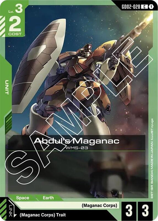 Abdul's Maganac (GD02) #GD02-028 [JA/N]