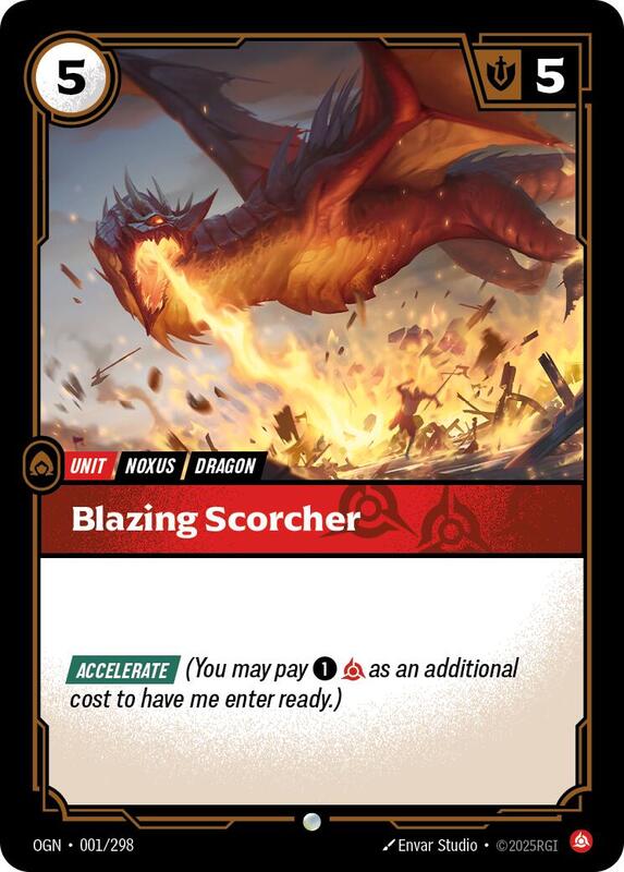 Blazing Scorcher (OGN) #001 [EN/N]