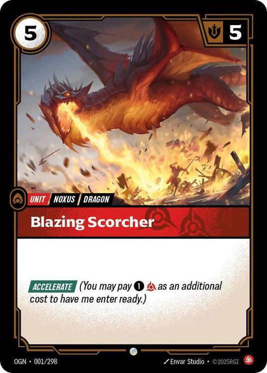 Blazing Scorcher (OGN) #001 [EN/N]