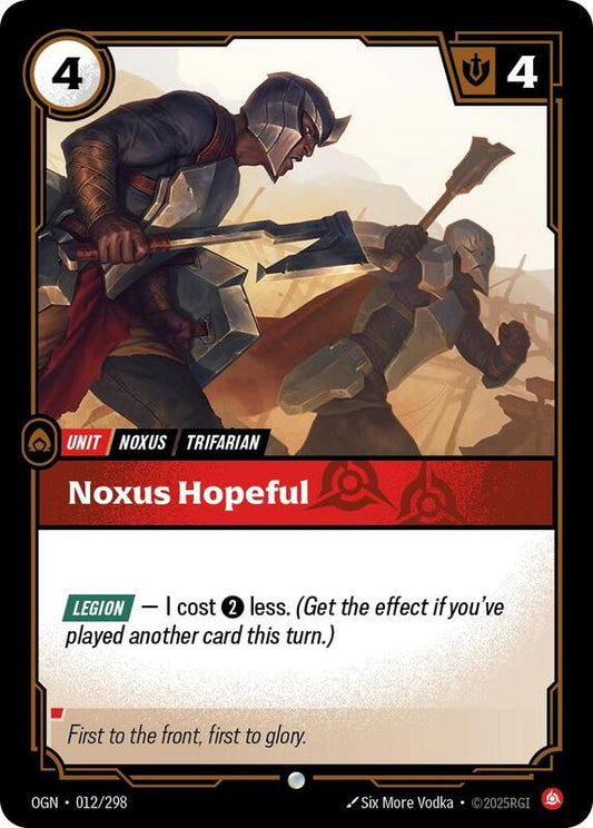 Noxus Hopeful (OGN) #012 [EN/N]