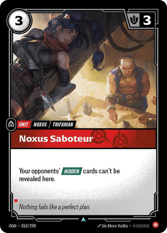 Noxus Saboteur (OGN) #018 [EN/N]
