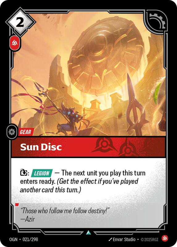 Sun Disc (OGN) #021 [EN/N]