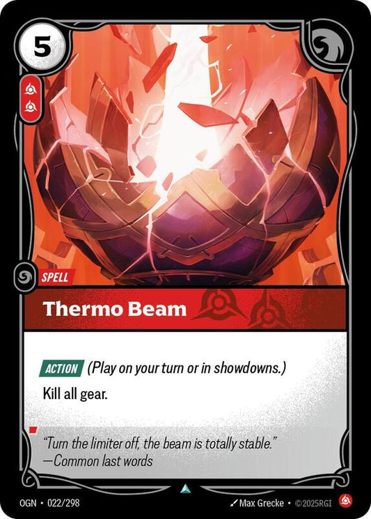 Thermo Beam (OGN) #022 [EN/N]