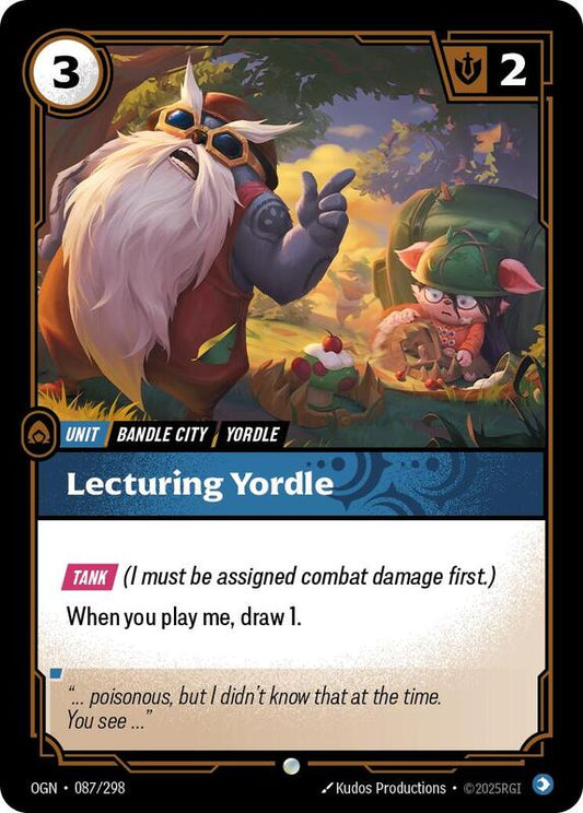 Lecturing Yordle (OGN) #087 [EN/N]