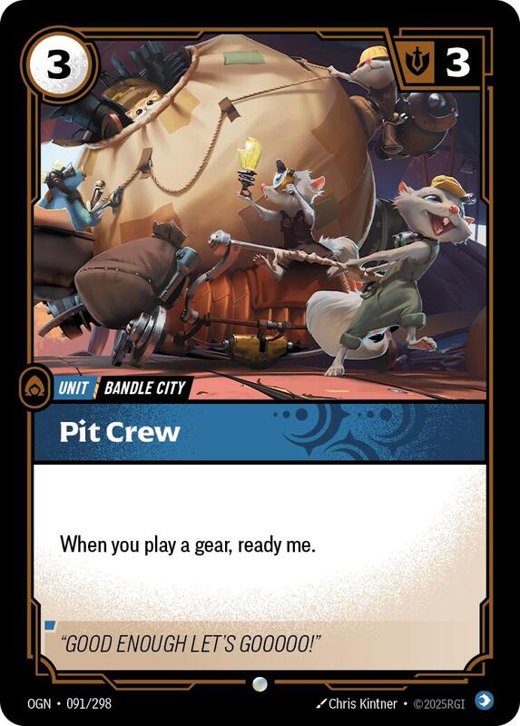 Pit Crew (OGN) #091 [EN/N]