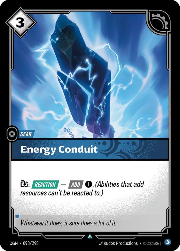 Energy Conduit (OGN) #098 [EN/N]