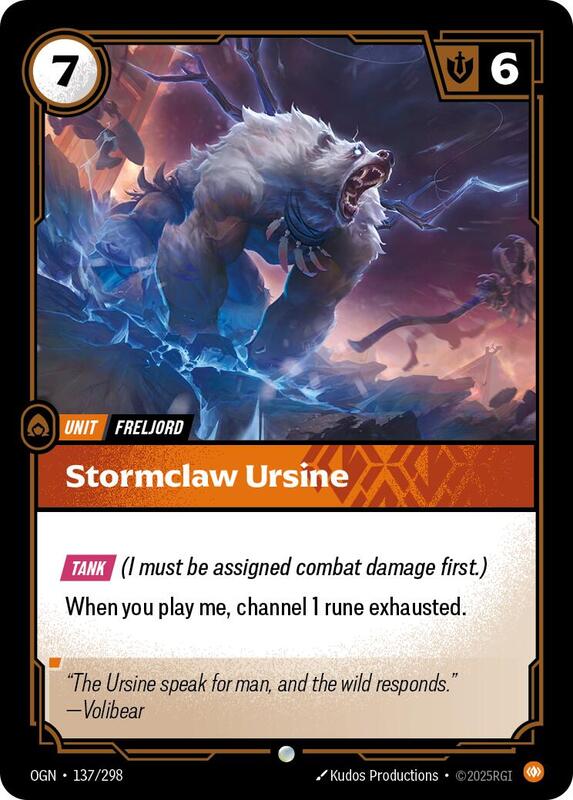 Stormclaw Ursine (OGN) #137 [EN/N]