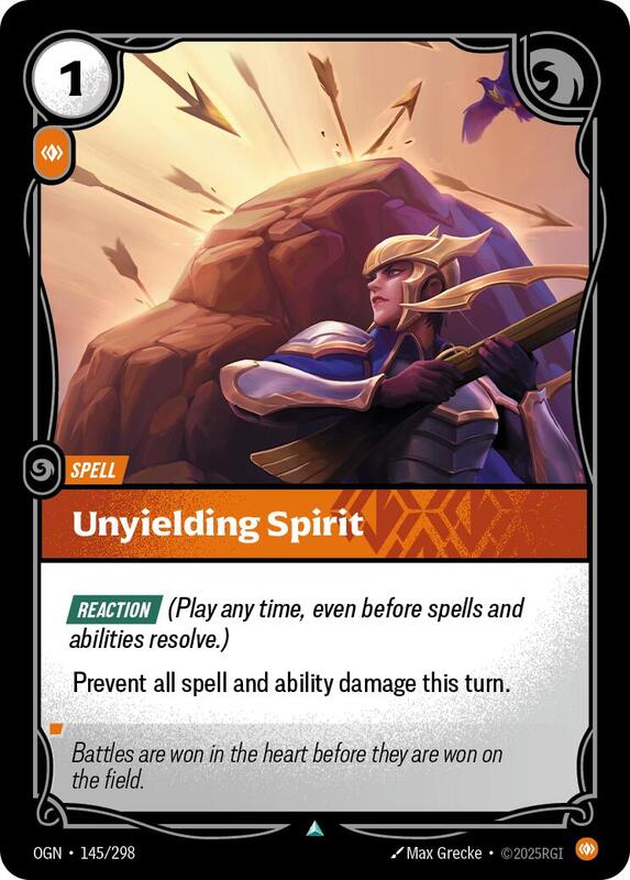 Unyielding Spirit (OGN) #145 [EN/N]
