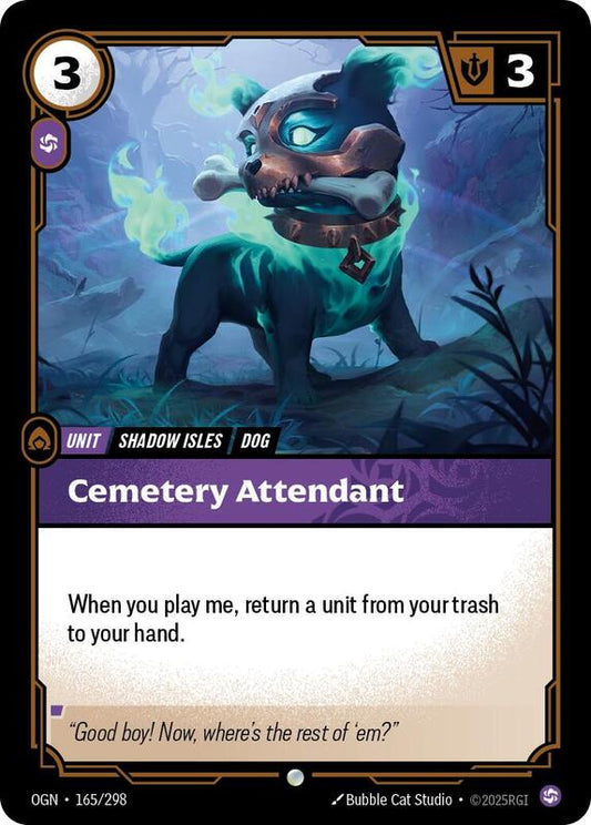 Cemetery Attendant (OGN) #165 [EN/N]