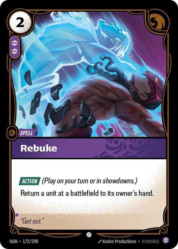 Rebuke (OGN) #172 [EN/N]