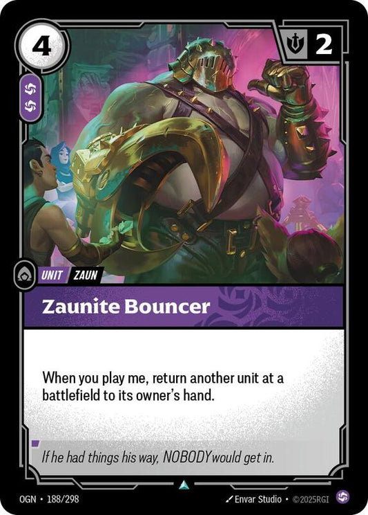 Zaunite Bouncer (OGN) #188 [EN/N]