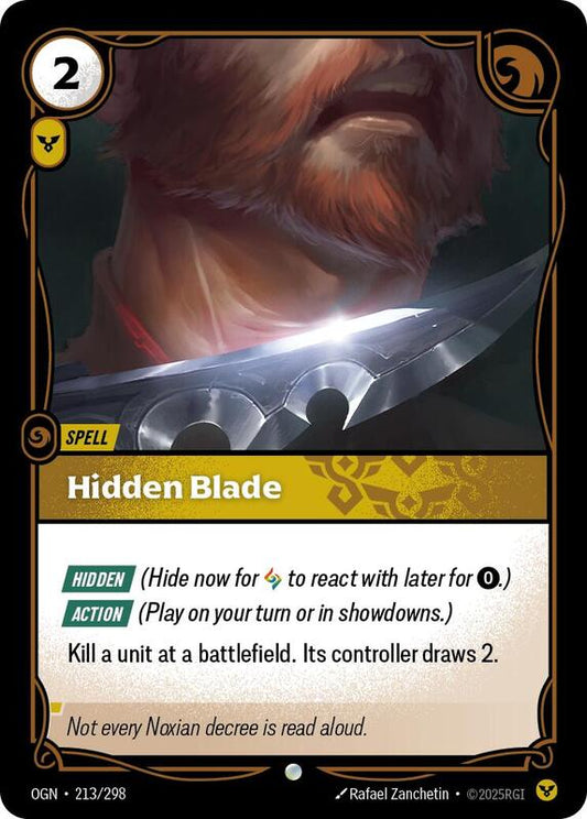 Hidden Blade (OGN) #213 [EN/N]
