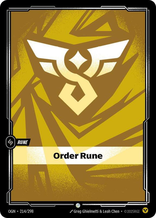 Order Rune (OGN) #214 [EN/N]