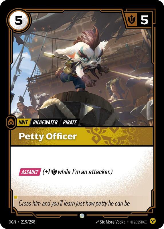 Petty Officer (OGN) #215 [EN/N]