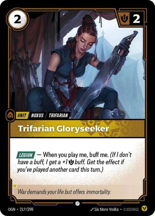 Trifarian Gloryseeker (OGN) #217 [EN/N]