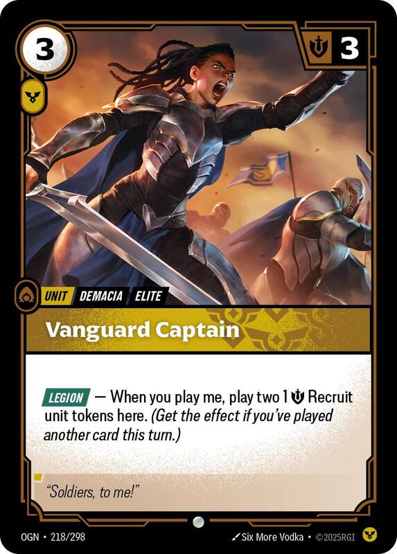 Vanguard Captain (OGN) #218 [EN/N]