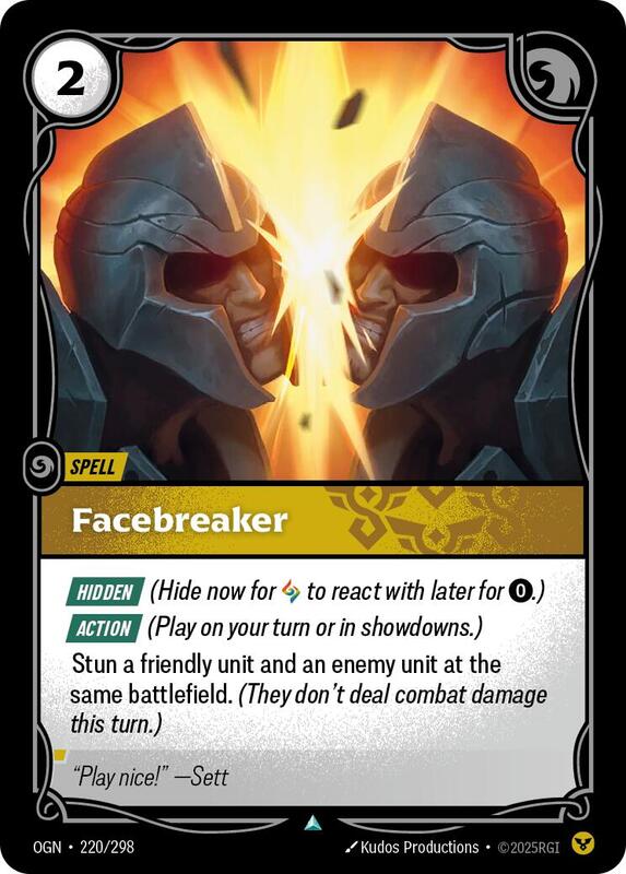 Facebreaker (OGN) #220 [EN/N]