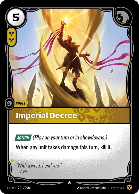 Imperial Decree (OGN) #221 [EN/N]