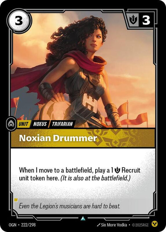 Noxian Drummer (OGN) #222 [EN/N]