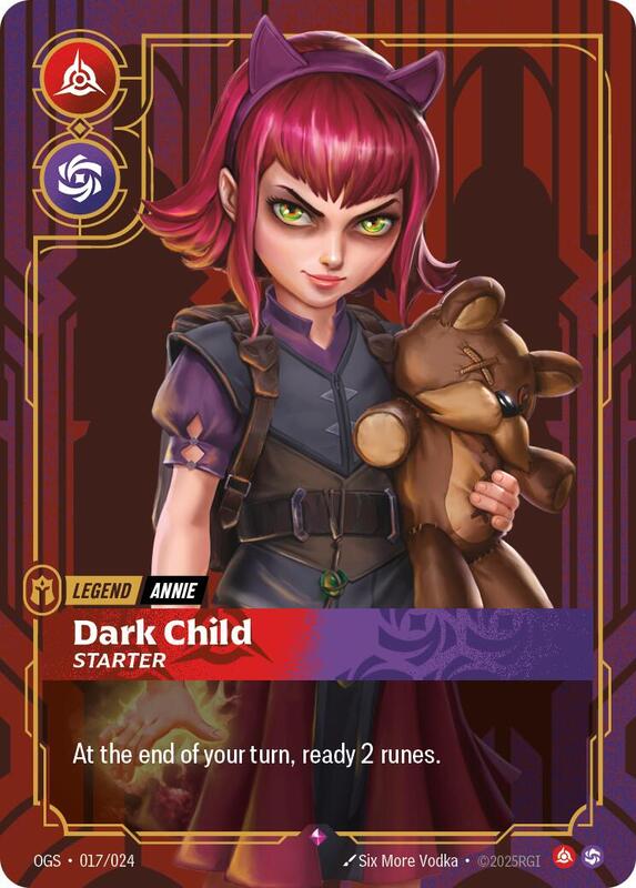 Annie, Dark Child (Starter) (OGS) #017 [EN/N]