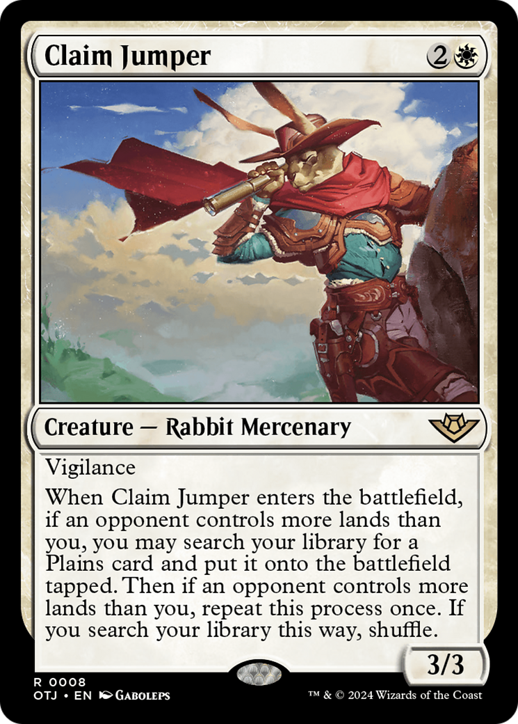 Claim Jumper (OTJ) #8 [EN/N]