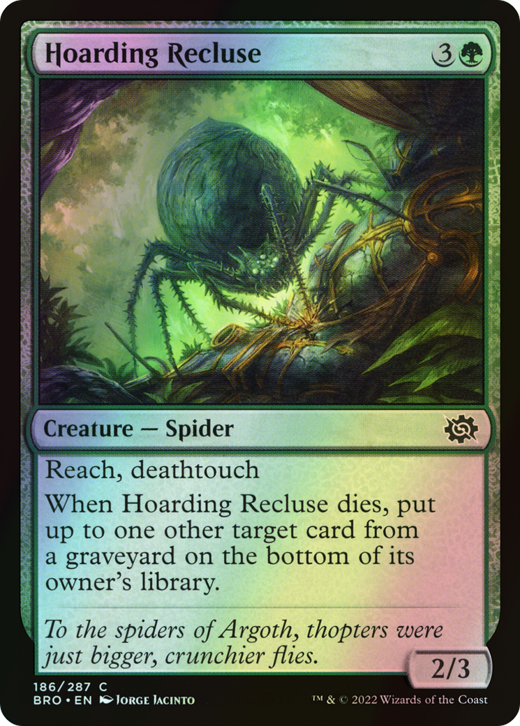 Hoarding Recluse (BRO) #186 [EN/F]