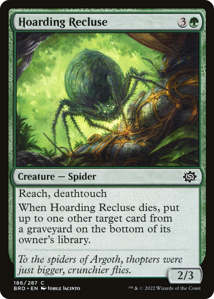 Hoarding Recluse (BRO) #186 [EN/N]