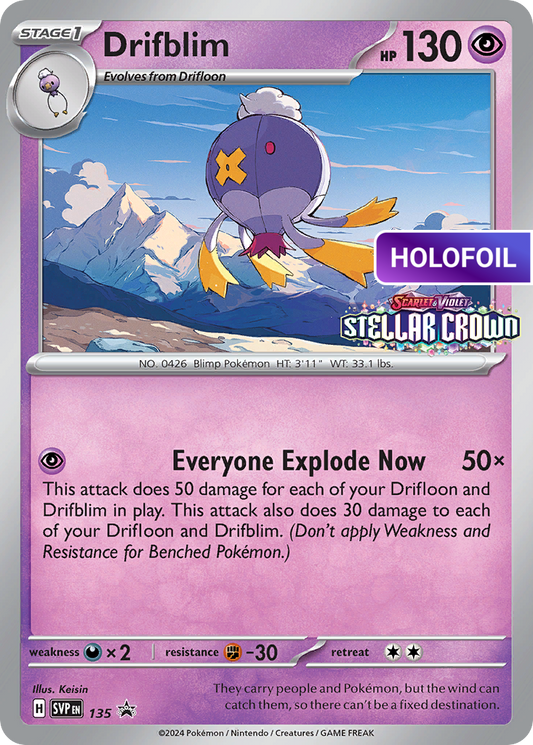 Drifblim (PR-SV) #135 [EN/H] s/o