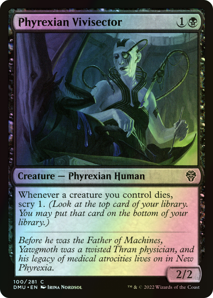 Phyrexian Vivisector (DMU) #100 [EN/F]