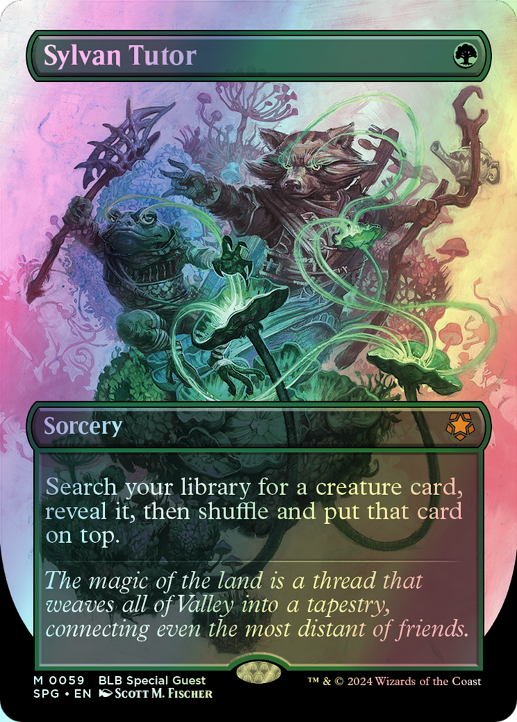 Sylvan Tutor (SPG) #59 [EN/F]