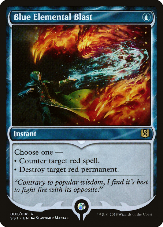 Blue Elemental Blast (SS1) #2 [EN/N]