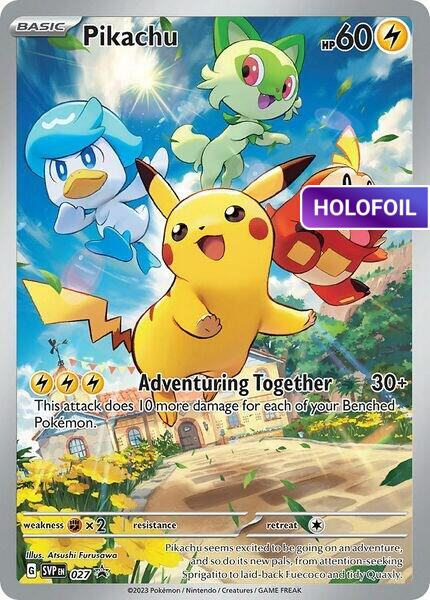 Pikachu - 027 (SVP) #027_V1 [EN/H]