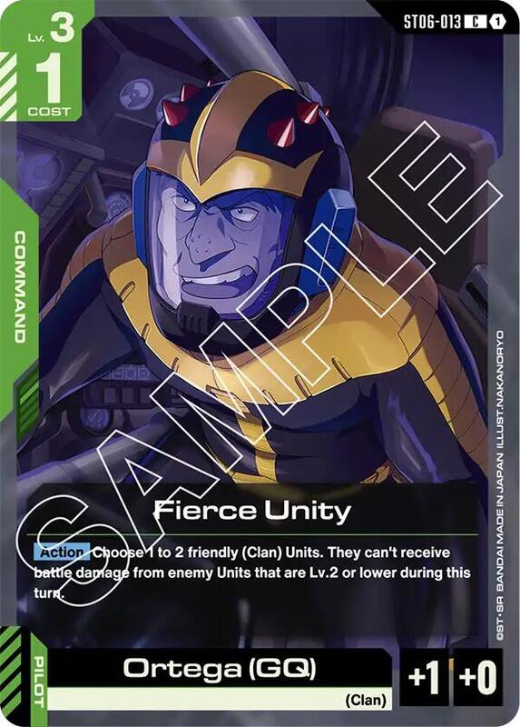 Fierce Unity (ST06) #ST06-013 [JA/N]