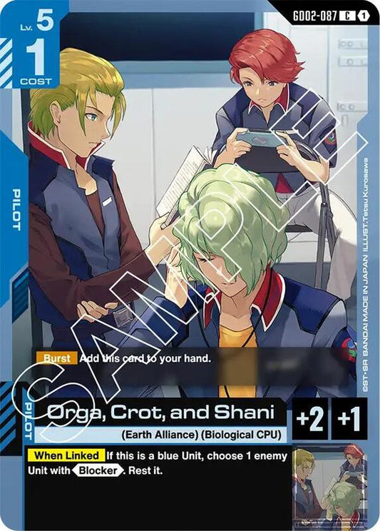 Orga, Crot, and Shani (GD02) #GD02-087 [JA/N]