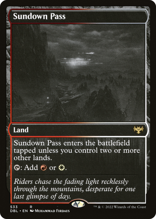 Sundown Pass (DBL) #533 [EN/N]