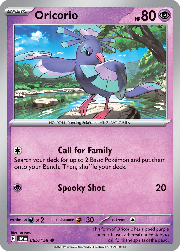 Oricorio (JTG) #065 [EN/N]