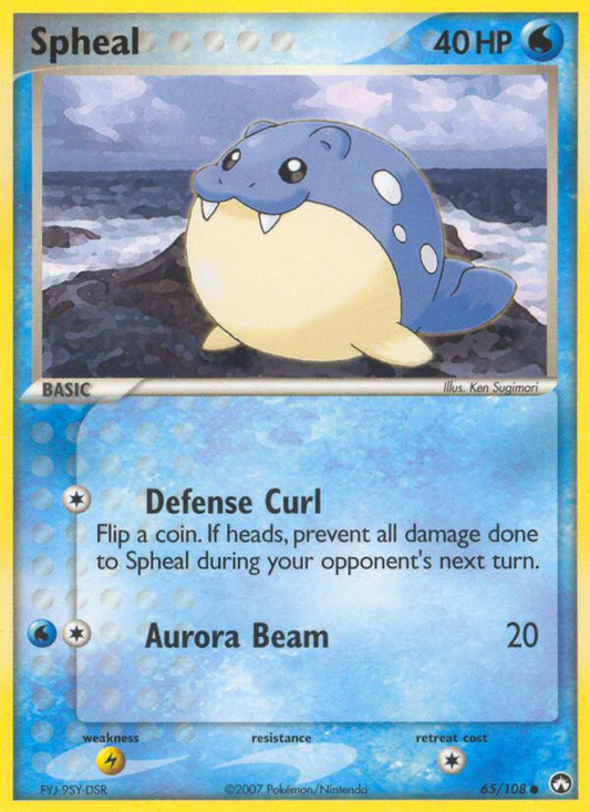 Spheal (PK) #65 [EN/N] s/o