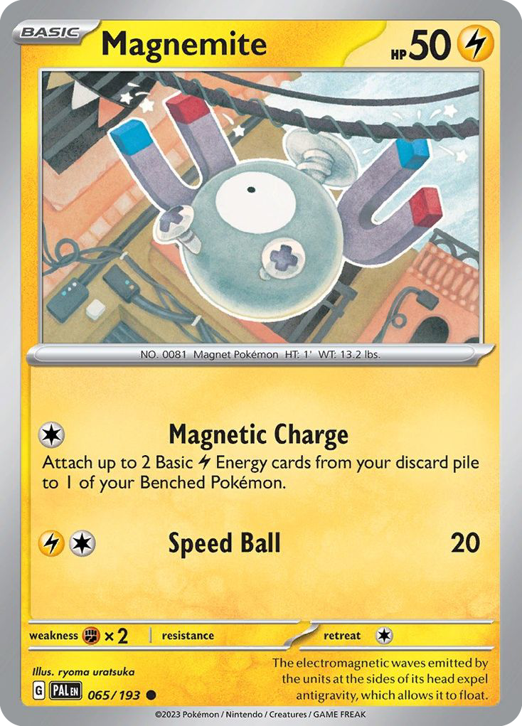 Magnemite (PAL) #065 [EN/N] s/o