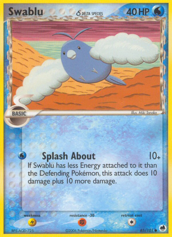 Swablu (Delta Species) (DF) #65 [EN/N]