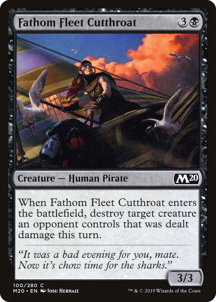 Fathom Fleet Cutthroat (M20) #100 [EN/N]