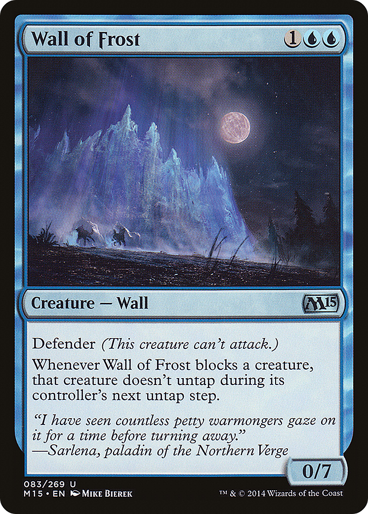 Wall of Frost (M15) #83 [EN/N] s/o