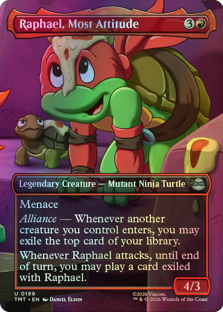 Raphael, Most Attitude (TMT) #199 [EN/F]