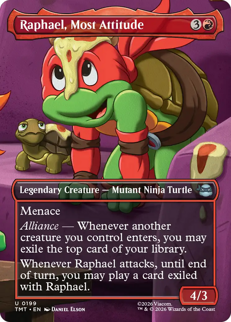 Raphael, Most Attitude (TMT) #199 [EN/N] s/o