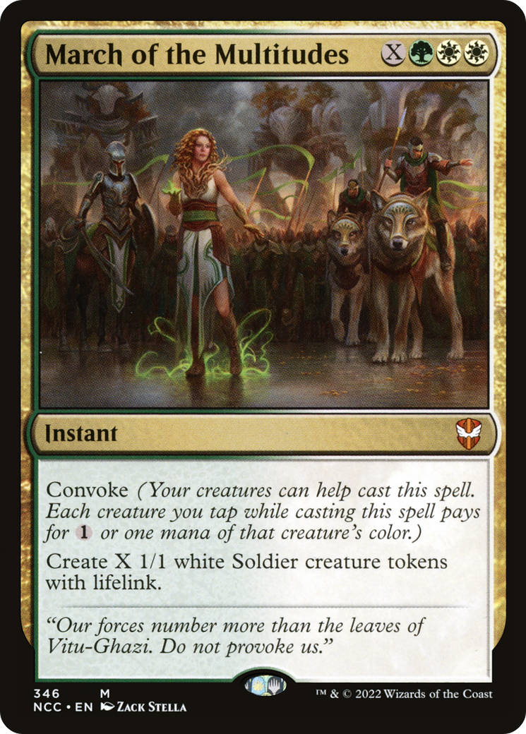 March of the Multitudes (NCC) #346 [EN/N] s/o